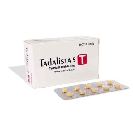 Tadalista 5mg tablets