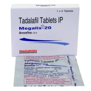 Megalis 20 mg Tablets (Tadalafil)