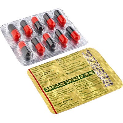 Doxycycline 100mg capsules