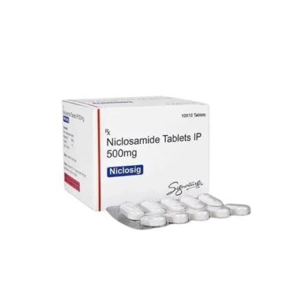 Niclosamide 500 mg (Niclosig) Tablet