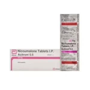 Acitrom 0.5 mg Tablets (Nicoumalone)