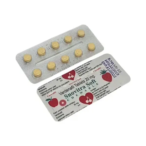 Snovitra-Soft Snovitra Soft 20 Mg (Vardenafil)