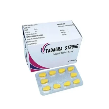 Tadaga Strong 40 mg tablets