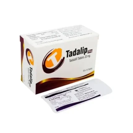 Tadalip 20 mg tablets
