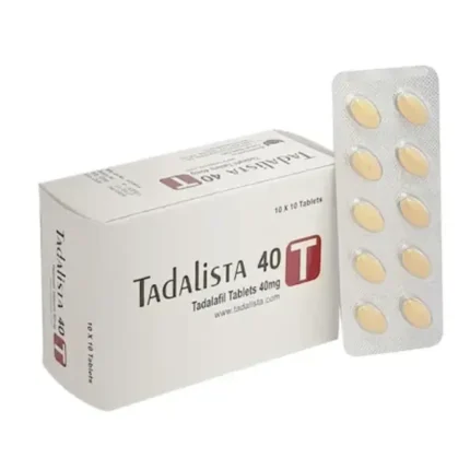 Tadalista 40 mg tablets