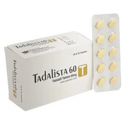 Tadalista 60 mg tablets