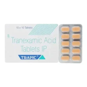 Trapic 500 mg Tablets (Tranexamic Acid)