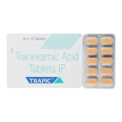 Trapic 500 mg Tablets (Tranexamic Acid)