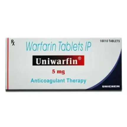 Uniwarfin 5 mg (Warfarin)