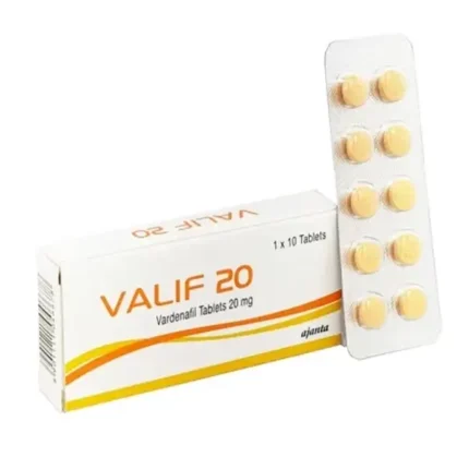 Valif 20 mg Tablets (Vardenafil)