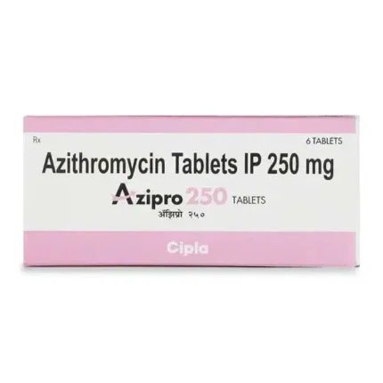 azipro 250 mg ( azithromycin tablets )