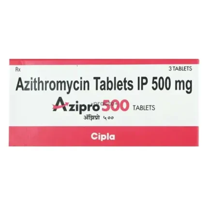 Azipro 250 mg tablets (Azithromycin)