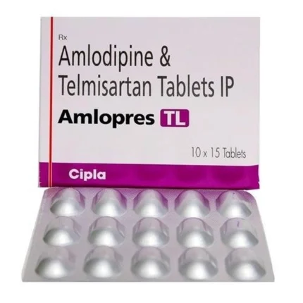 Amlopres TL Tablet (Telmisartan / Amlodipine)