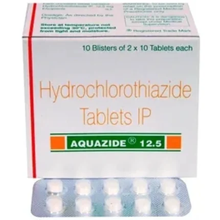 Aquazide 12.5 mg Tablet (Hydrochlorothiazide)