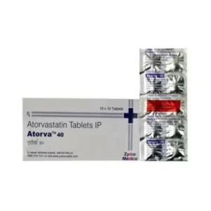 Atorva 40 mg Tablet (Atorvastatin)
