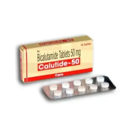 Calutide 50 mg Tablet Bicalutamide used in prostate cancer treatment