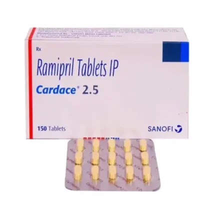 Cardace 2.5 mg Tablet (Ramipril)