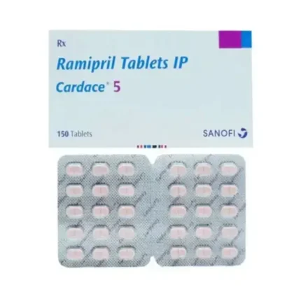 Cardace 5 mg Tablet (Ramipril)