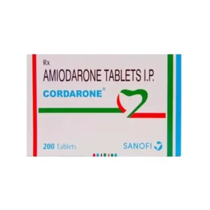 Cordarone 200 mg Tablet (Amiodarone)