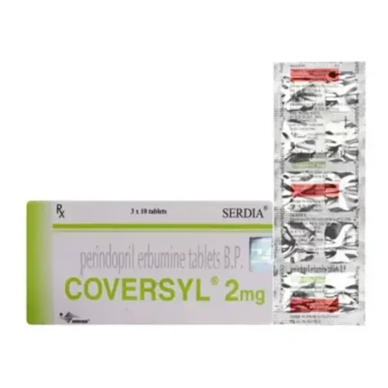 Coversyl 2 mg Tablet (Perindopril)