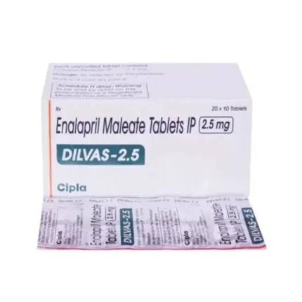 Dilvas 2.5 mg Tablet (Enalapril)