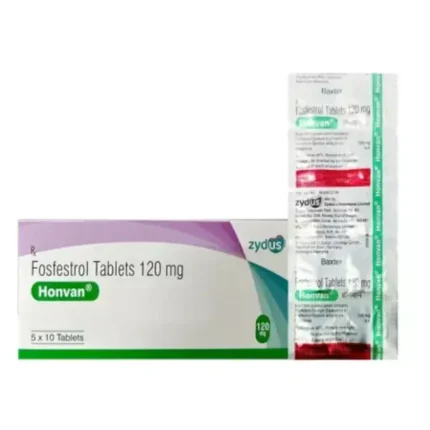 Honvan 120 mg Tablet (Fosfestrol) for prostate cancer treatment