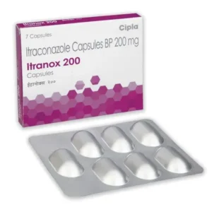 Itranox 200 mg Capsules (Itraconazole)