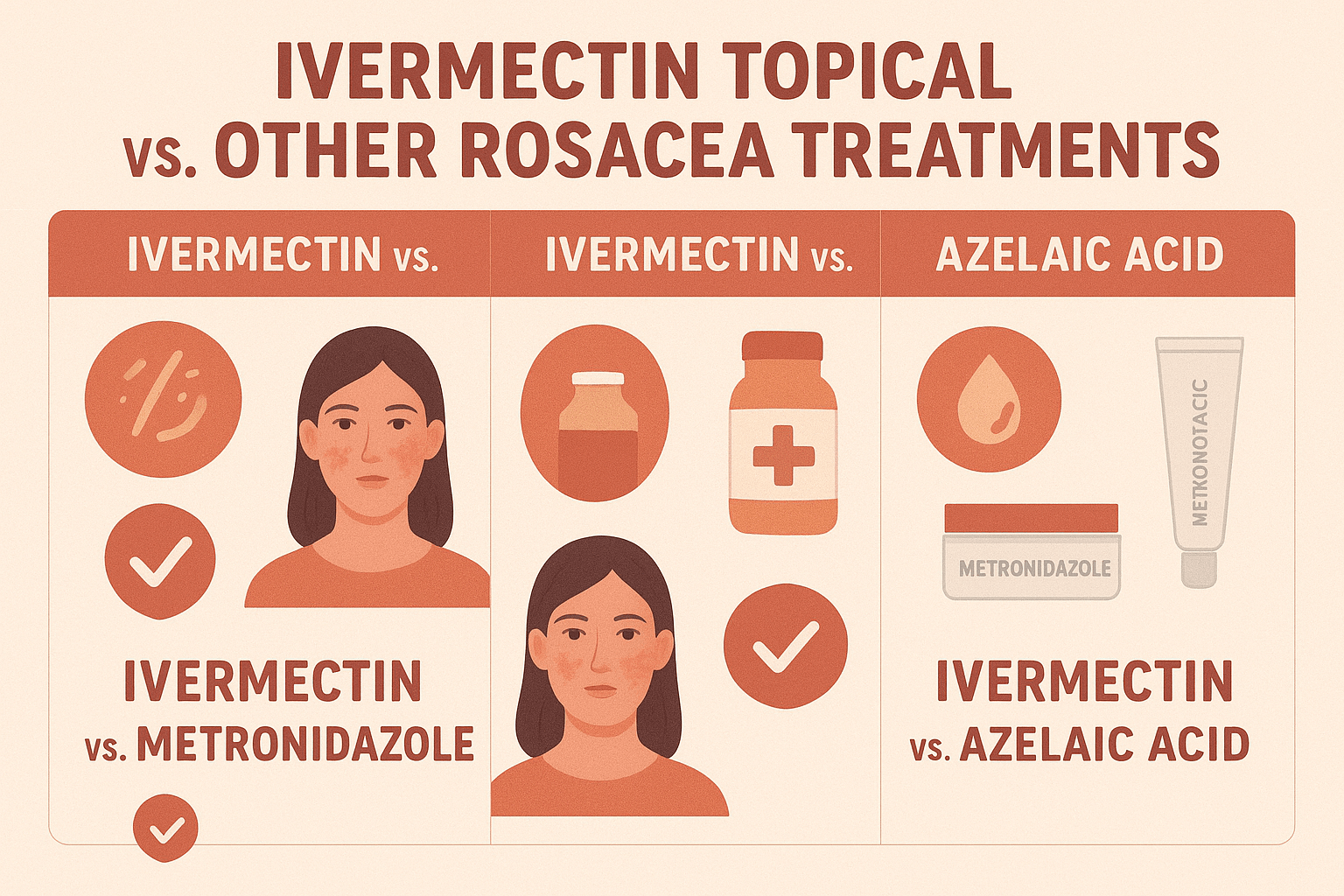 Ivermectin Topical vs. Other Rosacea Treatments