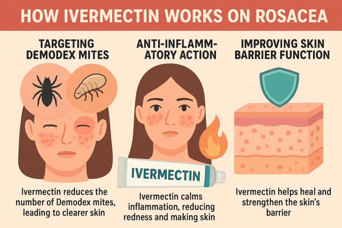 How Ivermectin Works on Rosacea 