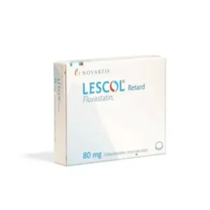 Lescol XL 80 mg Tablet (Fluvastatin)