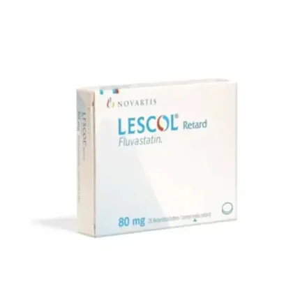Lescol XL 80 mg Tablet (Fluvastatin)