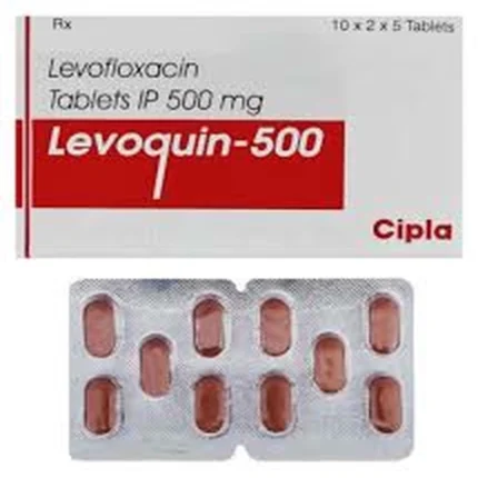 Levoquin 500 mg tablets (Levofloxacin)