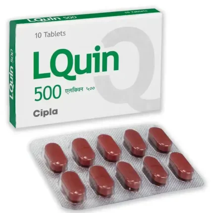 LQuin 500 mg tablets (Levofloxacin)