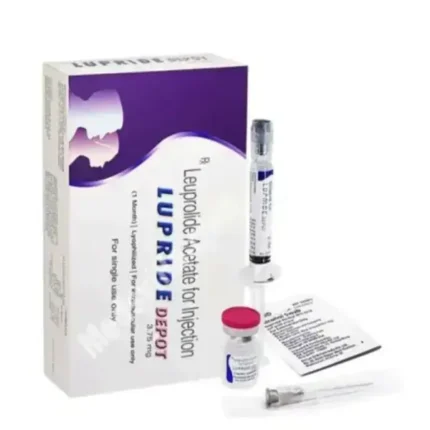 Lupride Depot 3.75 mg Injection Leuprolide vial for hormone therapy