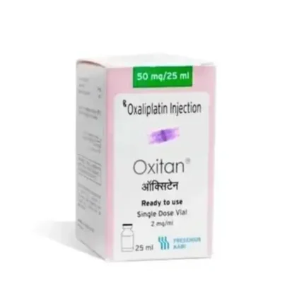 Oxitan 50 mg Injection Oxaliplatin vial for cancer treatment