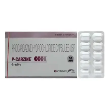 P Carzine 50 mg Capsule (Procarbazine) – effective chemotherapy medicine for cancer treatment
