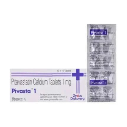 Pivasta 1 mg Tablet (Pitavastatin)