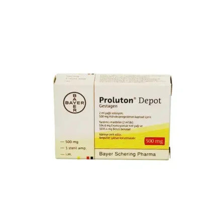 Proluton Depot 500 mg Injection (Hydroxyprogesterone)