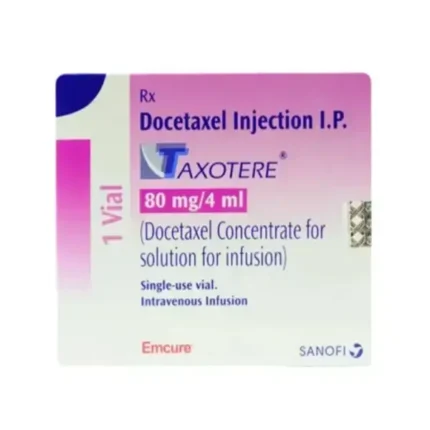 Taxotere 80 mg Injection vial