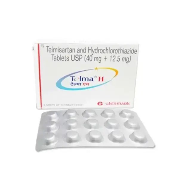 Telma-H-Tablet Telma H Tablet (Telmisartan / Hydrochlorothiazide)