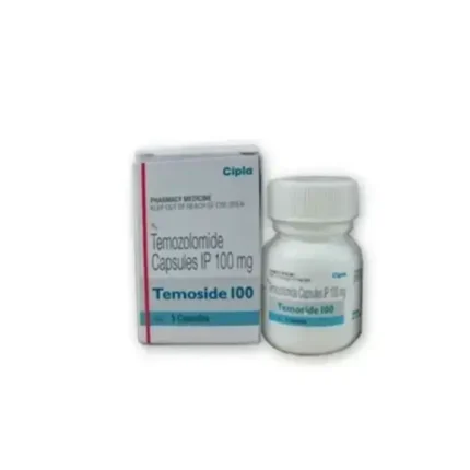 Temoside 100 mg Capsule for brain tumor treatment and oncology care