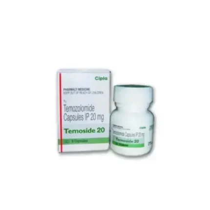 Temoside 20 mg capsule Temozolomide for brain cancer treatment – chemotherapy oral capsule