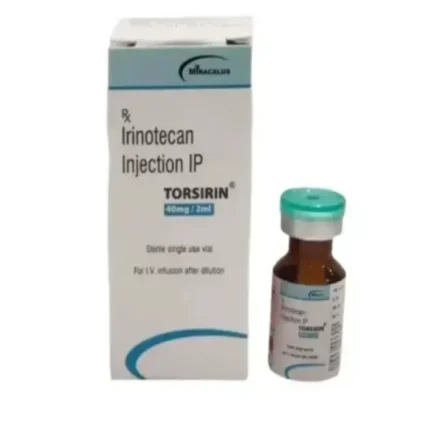 Torsirin 40 mg Injection (Irinotecan) vial
