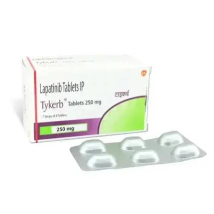 Tykerb 250 mg Tablet Lapatinib used for breast cancer treatment