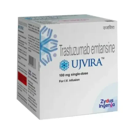 Ujvira 100 mg Injection (Trastuzumab Emtansine) vial