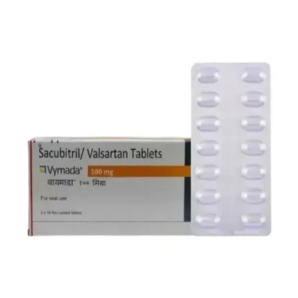 Vymada 100 mg Tablet (Sacubitril / Valsartan)
