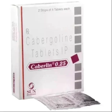 Caberlin 0.25 mg Tablet (Cabergoline)