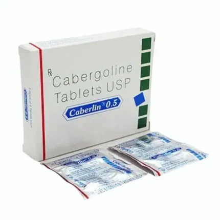 Caberlin 0.5 mg Tablet (Cabergoline)