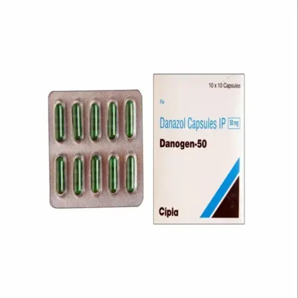 Danogen 50 mg Capsule (Danazol)