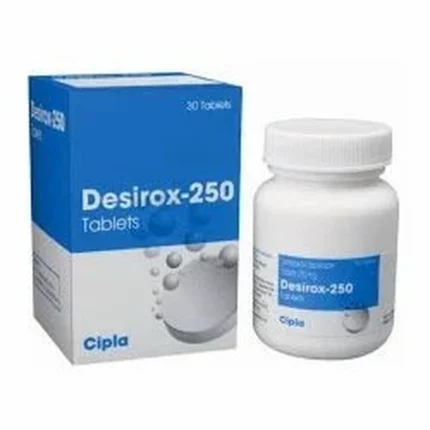 Desirox 250 mg Tablet (Deferasirox)